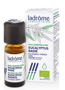 Óleo Essencial de Eucalipto Radiata Bio 10ml -Ladrôme - Crisdietética