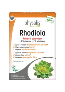 Rhodiola 30 Comprimidos - Physalis