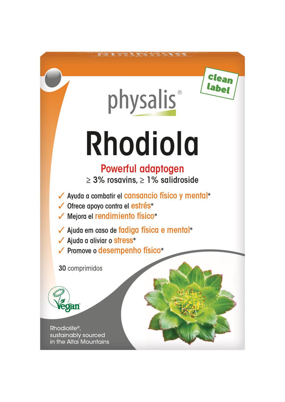 Rhodiola 30 Comprimidos - Physalis