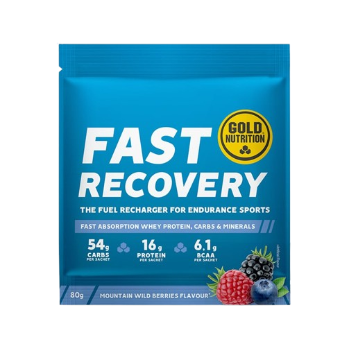 Fast Recovery com Sabor a Frutos Silvestres 80gr - GoldNutrition