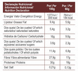 Protein Bar Low Sugar Double Chocolate 60g  - GoldNutrition - Crisdietética