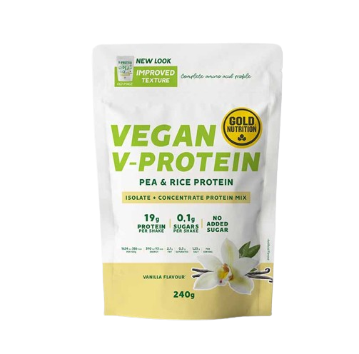 V-Protein 240g Baunilha - GoldNutrition - Crisdietética