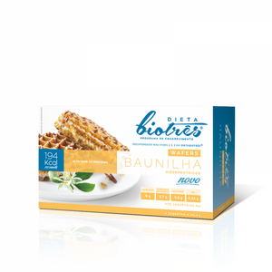 Wafers Baunilha 3*42g - Biotrês