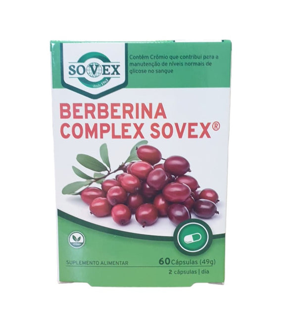 Berberina Complex 60 cáps - Sovex - Crisdietética