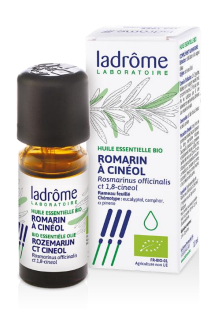 Óleo Essencial de Alecrim qt Cineol Bio 10ml -Ladrôme - Crisdietética