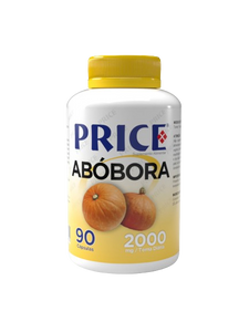 Abóbora 2000mg 90 Cápsulas - Price - Crisdietética