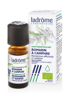 Óleo Essencial Alecrim QT Cânfora Bio 10ml - Ladrôme - Crisdietética