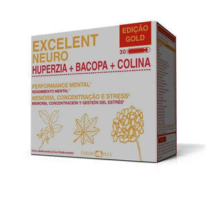 Excelent Neuro 30 Ampolas Edição Gold - Farmoplex - Crisdietética