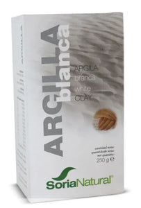 Argila Branca 250 gr - Soria Natural - Crisdietética