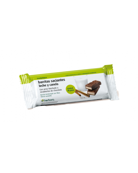 Barritas: Body Linea Saciantes de Leite e Canela (167KCAL) 35g- Herbora - Crisdietética