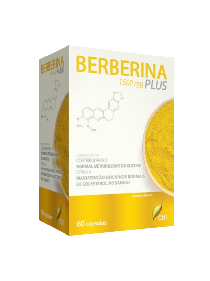 Berberina Plus 1500 Mg 60 Cápsulas - CHI - Crisdietética