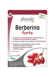 Berberina Forte 30 Comprimidos - Physalis