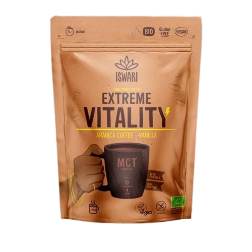 Extreme Vitality Café Arábica MCT Bio 200g - Iswari