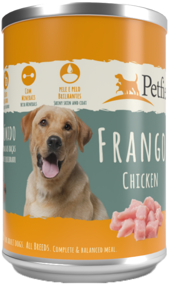 WetFood Dog Chicken 1250g *12 Unidades - Petfield - Crisdietética