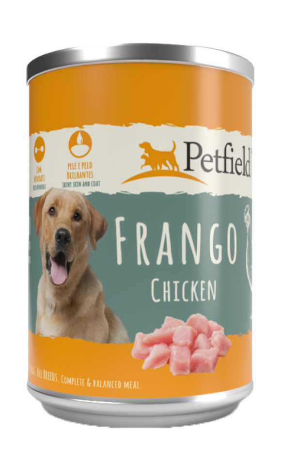 WetFood Dog Chicken 410g *24 Unidades - Petfield - Crisdietética