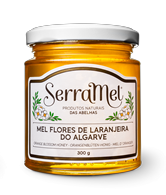 Mel Flores de Laranjeira do Algarve 300 Gr Serramel - Crisdietética