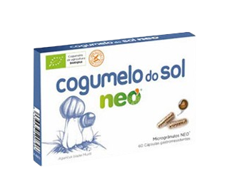 Cogumelo do Sol Neo 60 Cápsulas - Nutridil - Crisdietética