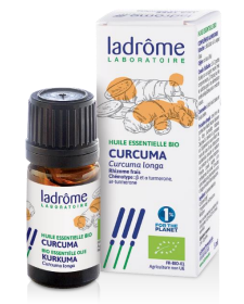 Óleo Essencial de Curcuma Bio 5ml -Ladrôme - Crisdietética