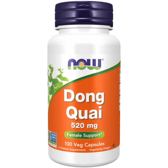 Dong Quai 520mg 100 cápsulas - Now - Crisdietética