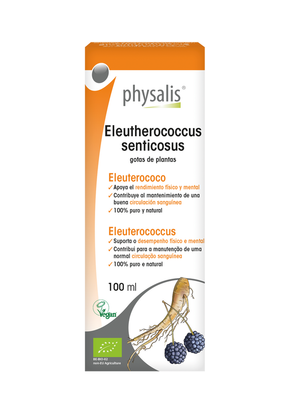 Eleutherococcus Senticosus Gotas 100ml - Physalis