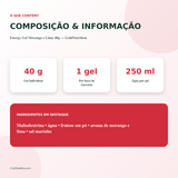 Energy Gel Morango e Lima 40g — GoldNutrition — imagem 3