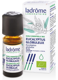 Óleo Essencial de Eucalipto Globulus  Bio 10ml -Ladrôme - Crisdietética