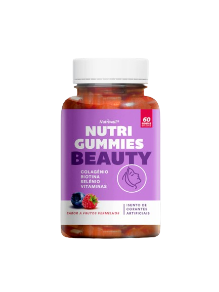 Nutrigummies Beauty 60 Gomas - Nutriwell - Crisdietética