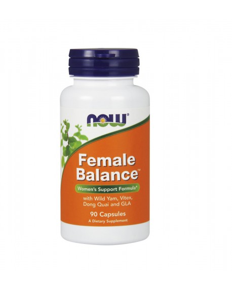 Female Balance 90 Cápsulas -Now - Crisdietética