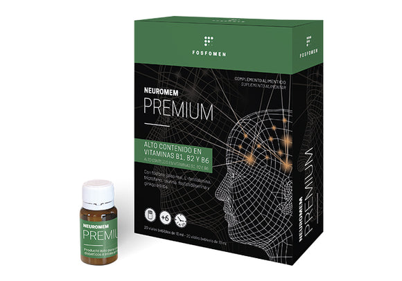 Fosfomen Neuromem Premium 20 Ampolas - Herbora - Crisdietética