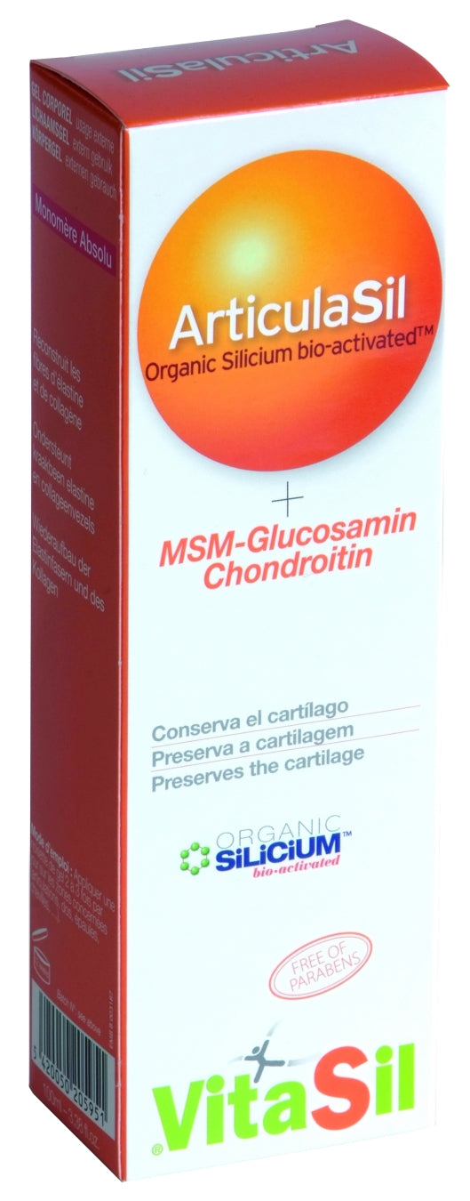 Articulasil + MSM gel 100ml - Vitasil - Crisdietética