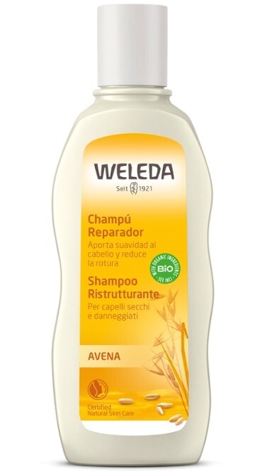 Champô Reparador com Aveia 190ml - Weleda - Crisdietética