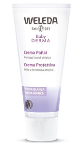 Creme Muda de Fraldas de Malva Branca 50ml - Weleda - Crisdietética