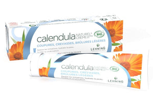 Creme de Calêndula Bio 50g- Lehning - Crisdietética