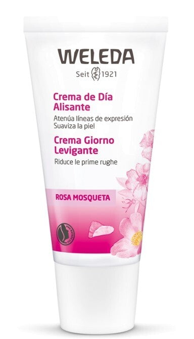 Creme de Dia Alisador de Rosa Mosqueta 30ml - Weleda - Crisdietética