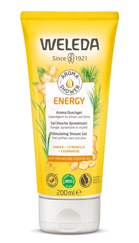 Gel de Duche Energy 200ml -Weleda - Crisdietética