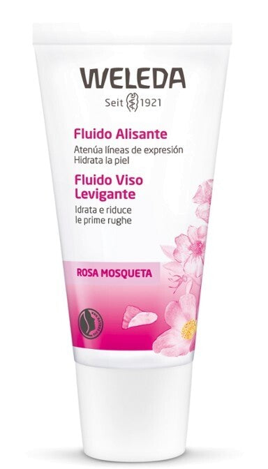 Fluido Alisador de Rosa Mosqueta 30ml - Weleda - Crisdietética