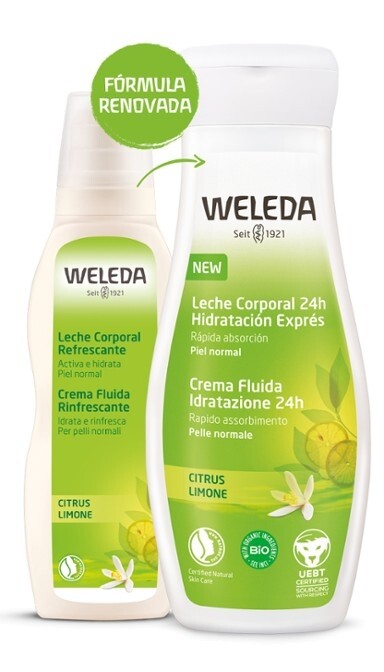 Leite Corporal Hidratante de Citrus 200ml - Weleda - Crisdietética