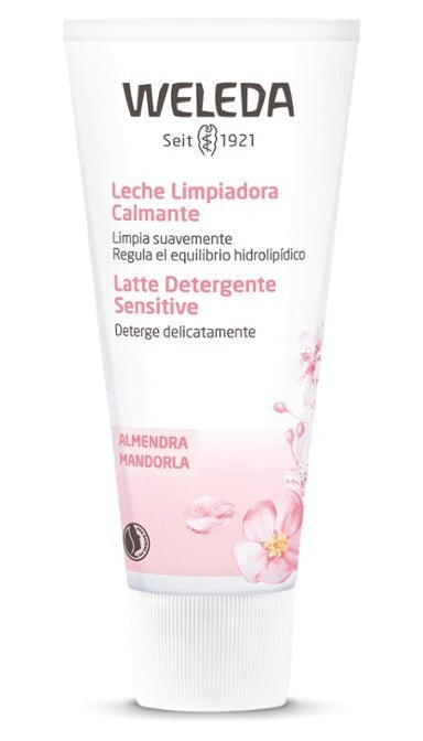 Leite de Limpeza Calmante de Amêndoa 75ml - Weleda - Crisdietética