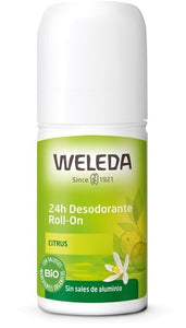 Desodorizante Roll-On de Citrus 50ml - Weleda - Crisdietética