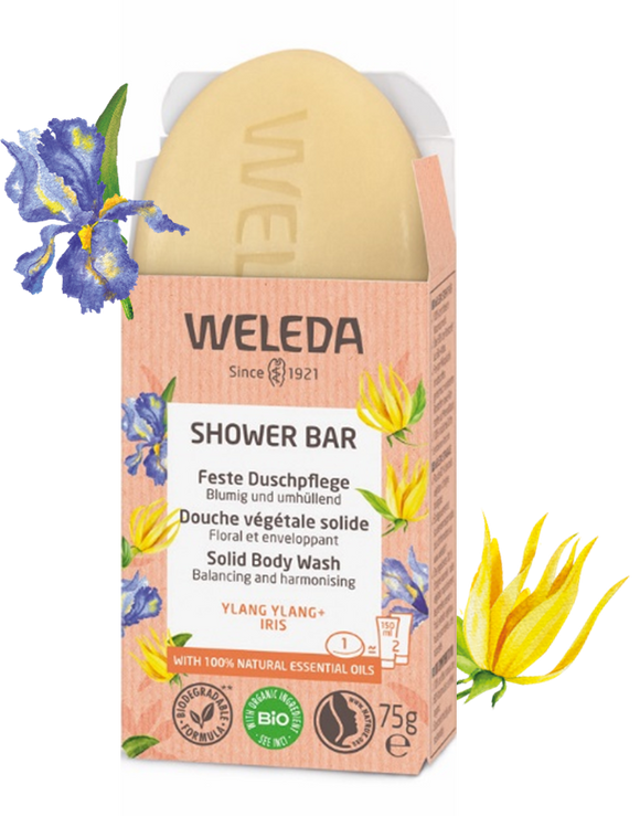 Sabonete Envolvente Floral 75g- Weleda - Crisdietética