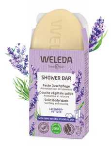 Sabonete Relaxante Lavanda 75g - Weleda - Crisdietética