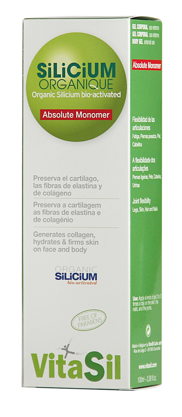 Silício Orgânico Gel 100ml - Vitasil - Crisdietética