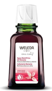 Água Dentífrica Concentrada de Ratânia 50ml - Weleda - Crisdietética