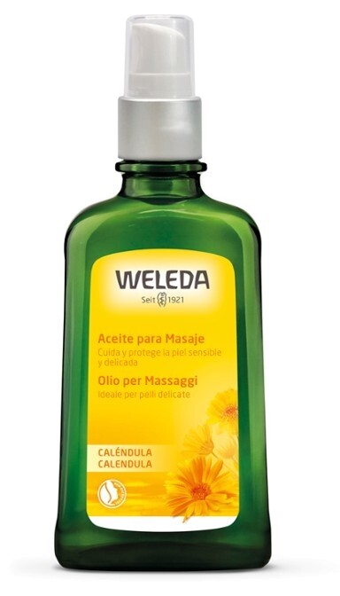 Óleo de Massagem com Calêndula 100ml - Weleda - Crisdietética