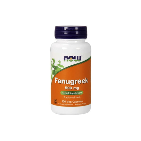 Fenogrego 500mg 100 cápsulas - Now - Crisdietética