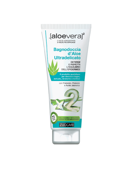 Aloé Vera Gel Banho Ultra Soft  250ml- Zuccari - Crisdietética