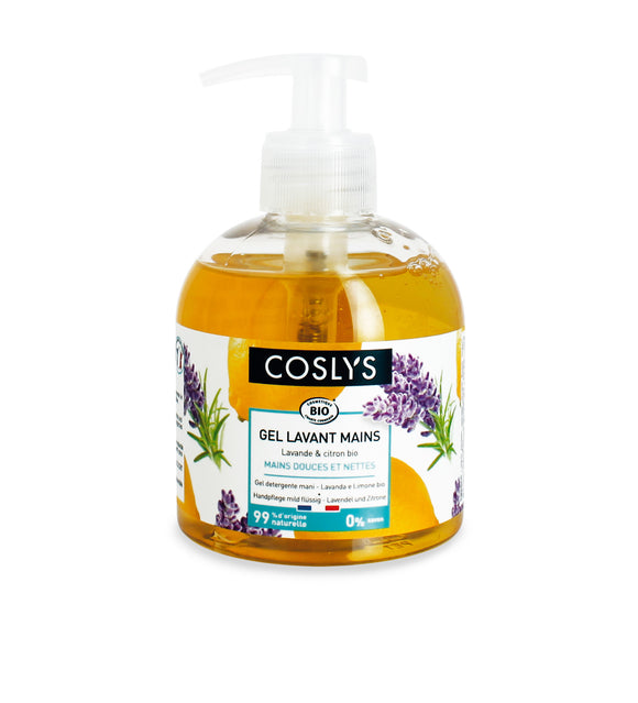 Gel Limpeza de Mãos Limão e Alfazema Bio 300ml -  COSLYS