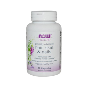 Hair, Skin & Nails 90 cápsulas - Now