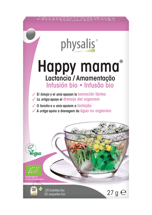 Happy Mama Infusão 20 Saquetas - Physalis