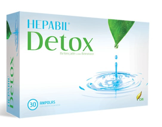 Hepabil Detox 30 Ampolas - C.H.I - Crisdietética